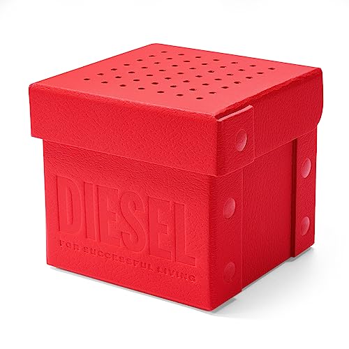 Diesel Mega Chief Stainless Steel Men's Watch with Analog or Digital Movement