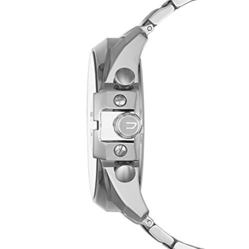 Diesel Mega Chief Stainless Steel Men's Watch with Analog or Digital Movement