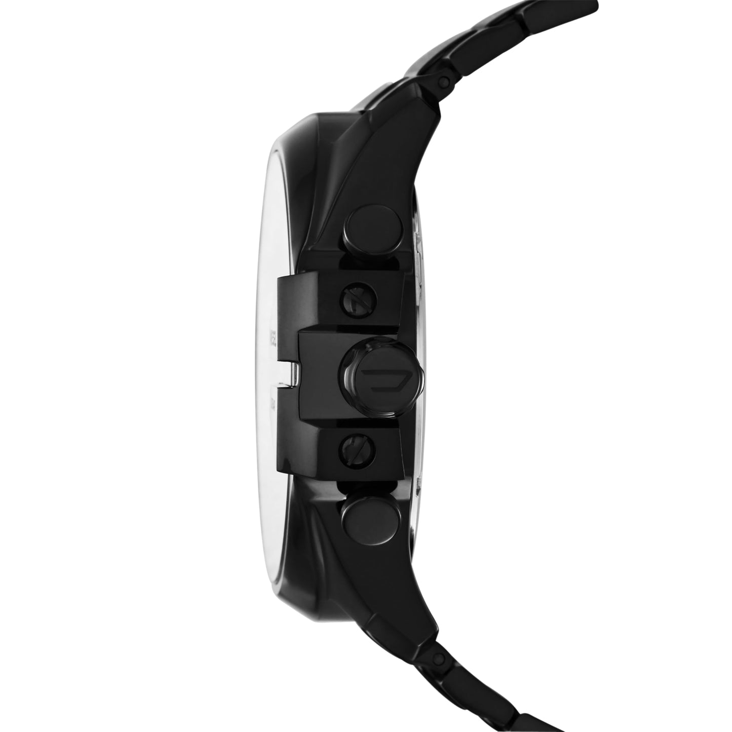 Diesel Mega Chief Stainless Steel Men's Watch with Analog or Digital Movement