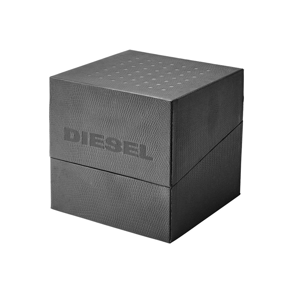 Diesel Mega Chief Stainless Steel Men's Watch with Analog or Digital Movement