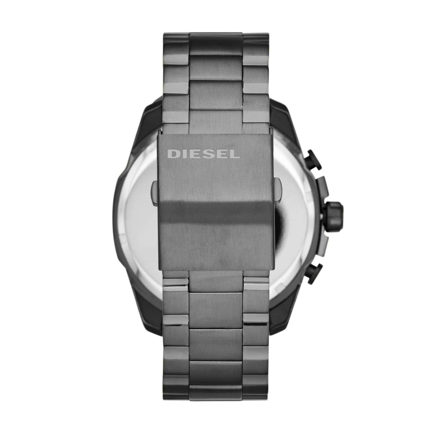 Diesel Mega Chief Stainless Steel Men's Watch with Analog or Digital Movement