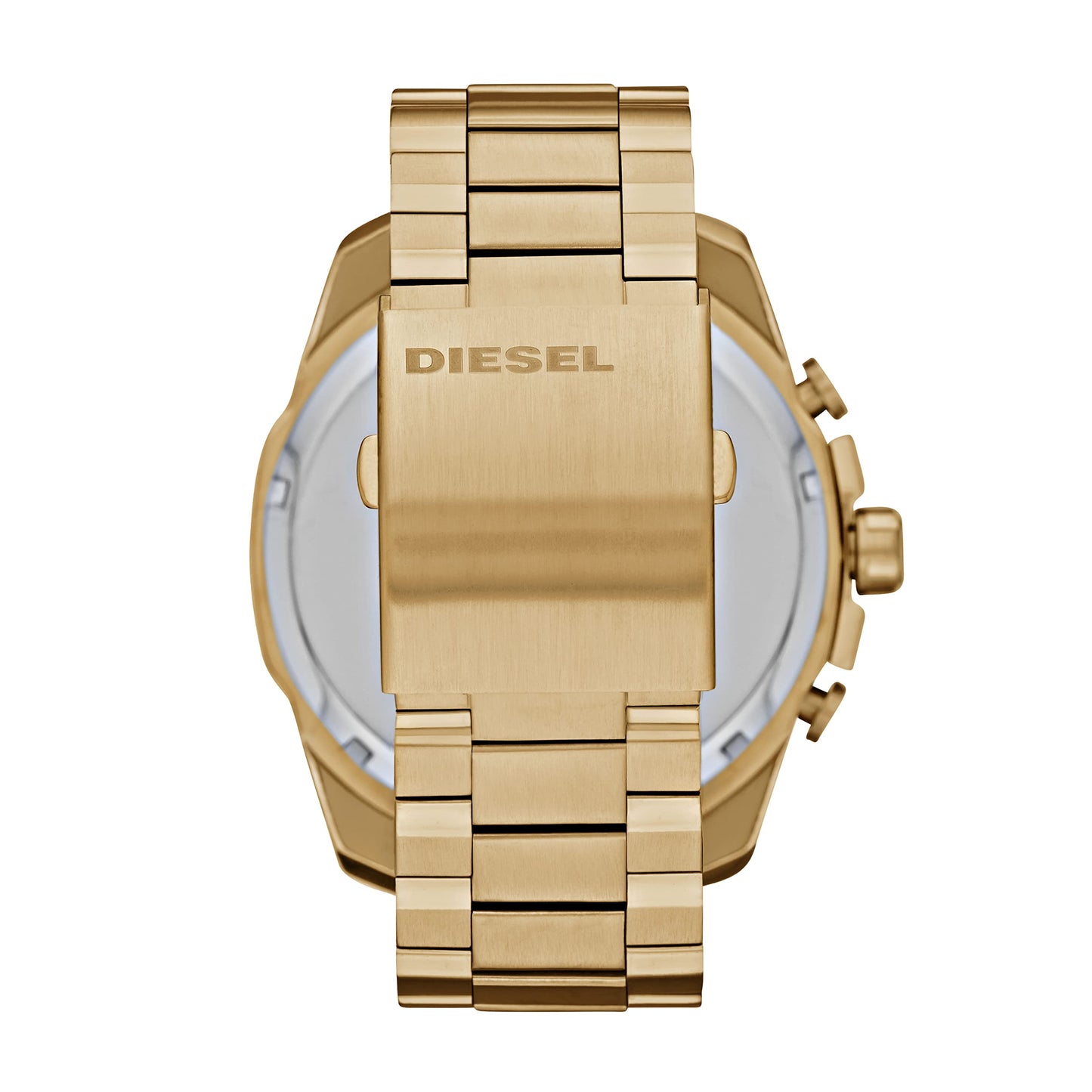 Diesel Mega Chief Stainless Steel Men's Watch with Analog or Digital Movement