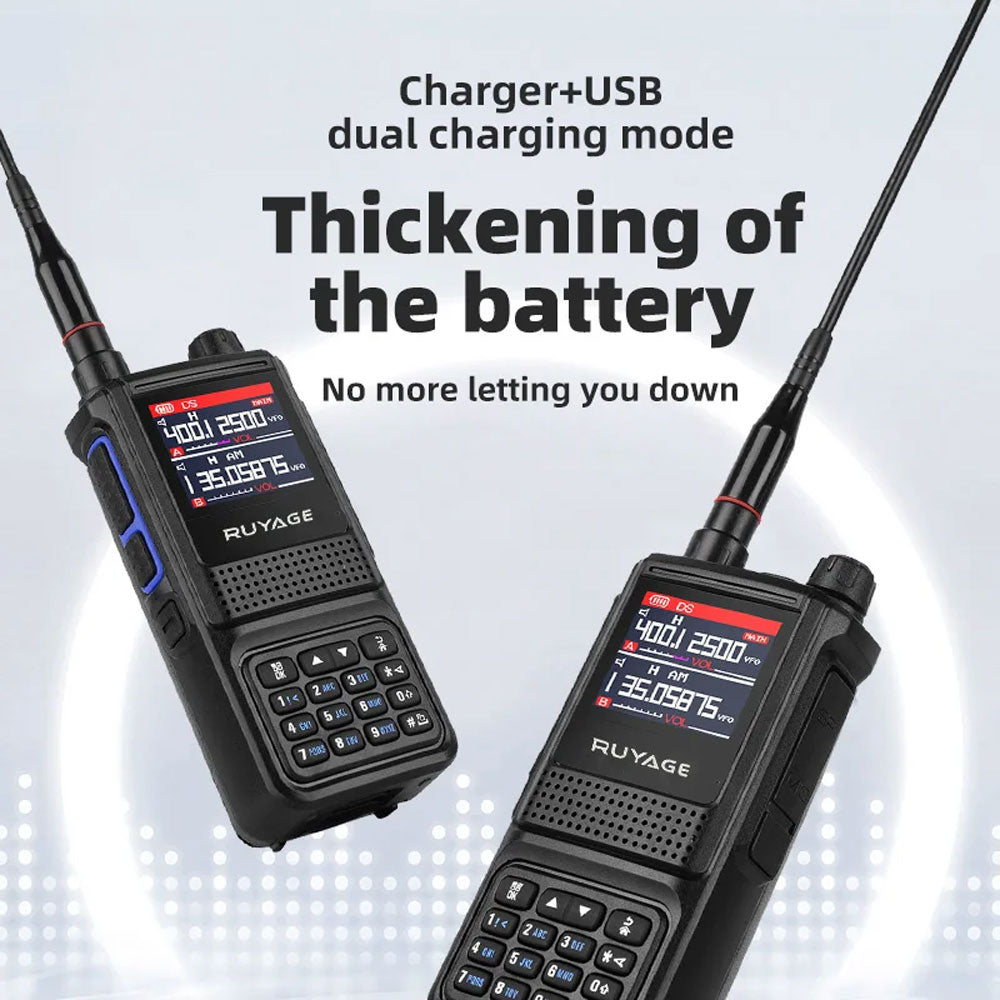 Ruyage Radio Analog Signal 5W Walkie-Talkie(UV1D)