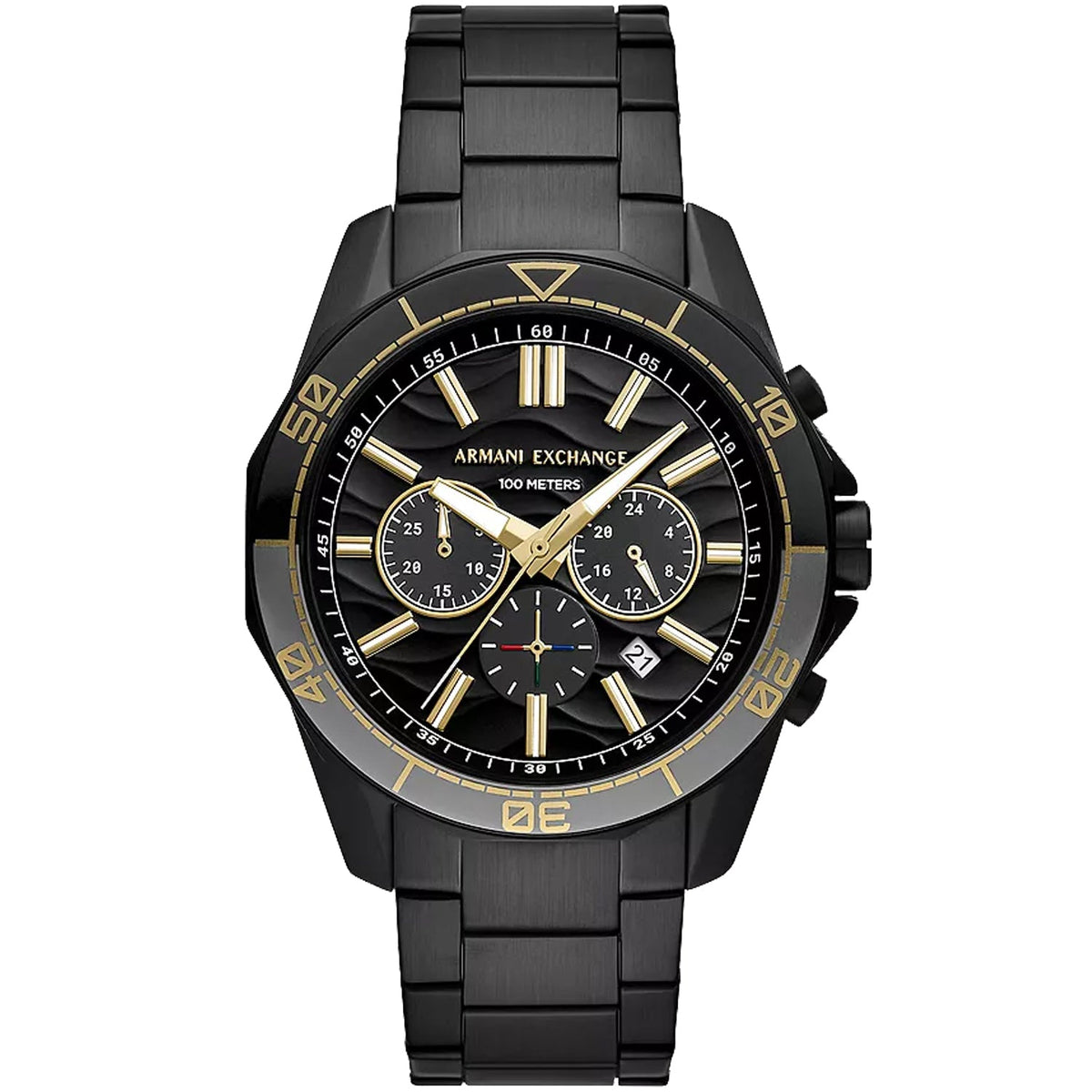 Armani Exchange Men's Spencer Black Dial Watch - AX1963