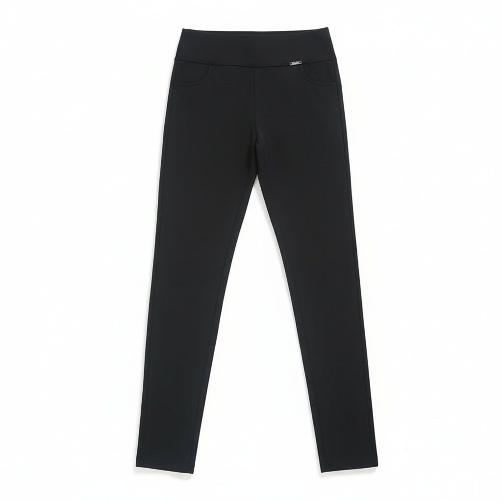 High Waist Velvet Padded Leggings for Women