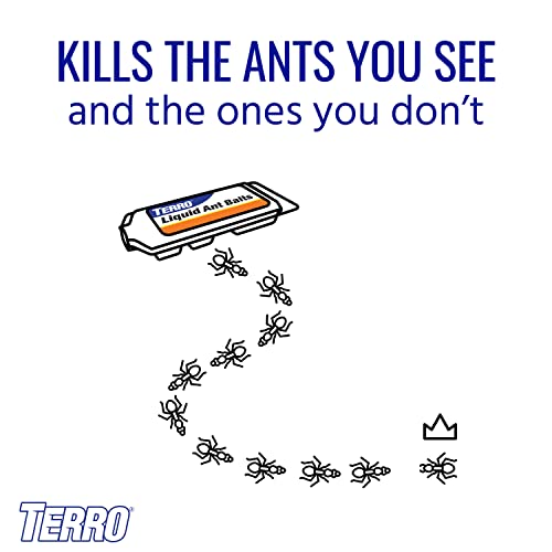 TERRO T300B Liquid Ant Killer, 12 Bait Stations