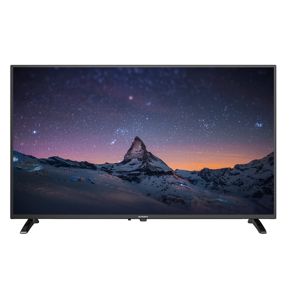 Skyworth 24-Inch Portable Smart TV with Protective Case, Battery Powered Outdoor TV, 1080P FHD, Google TV, HDR10, Dolby Audio, Chromecast, Ideal for Soccer, Sports, Football Game Day Bundle