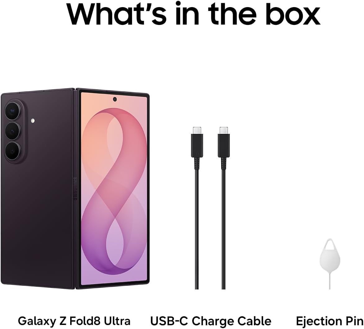 Samsung Galaxy Z Fold8 Ultra Phone, 512GB, Cream
