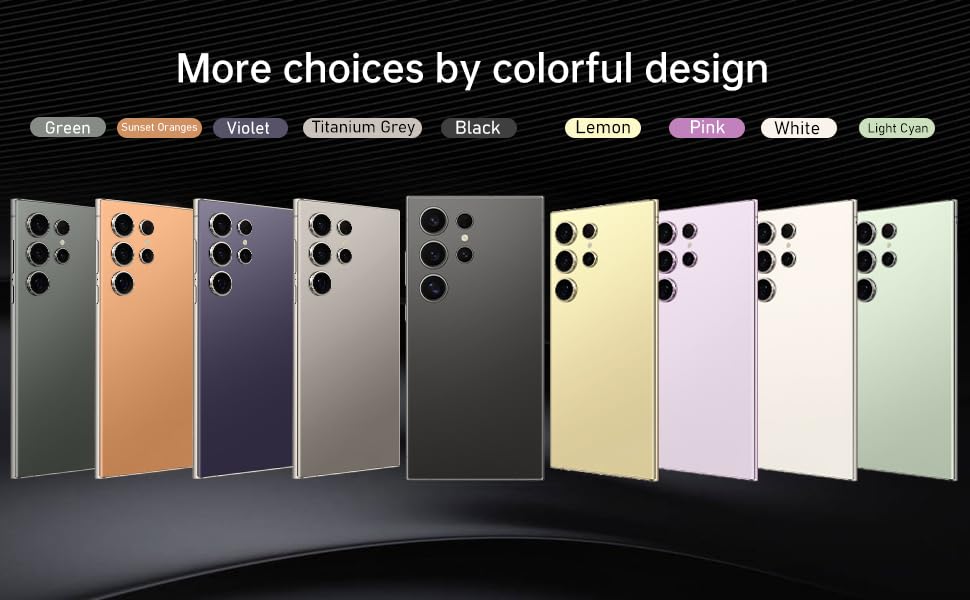 C24 Ultra Unlocked Cell Phones Smartphone 8+256GB/Dual SIM/108MP+48MP Camera/Built-in Pen (Light Cyan)