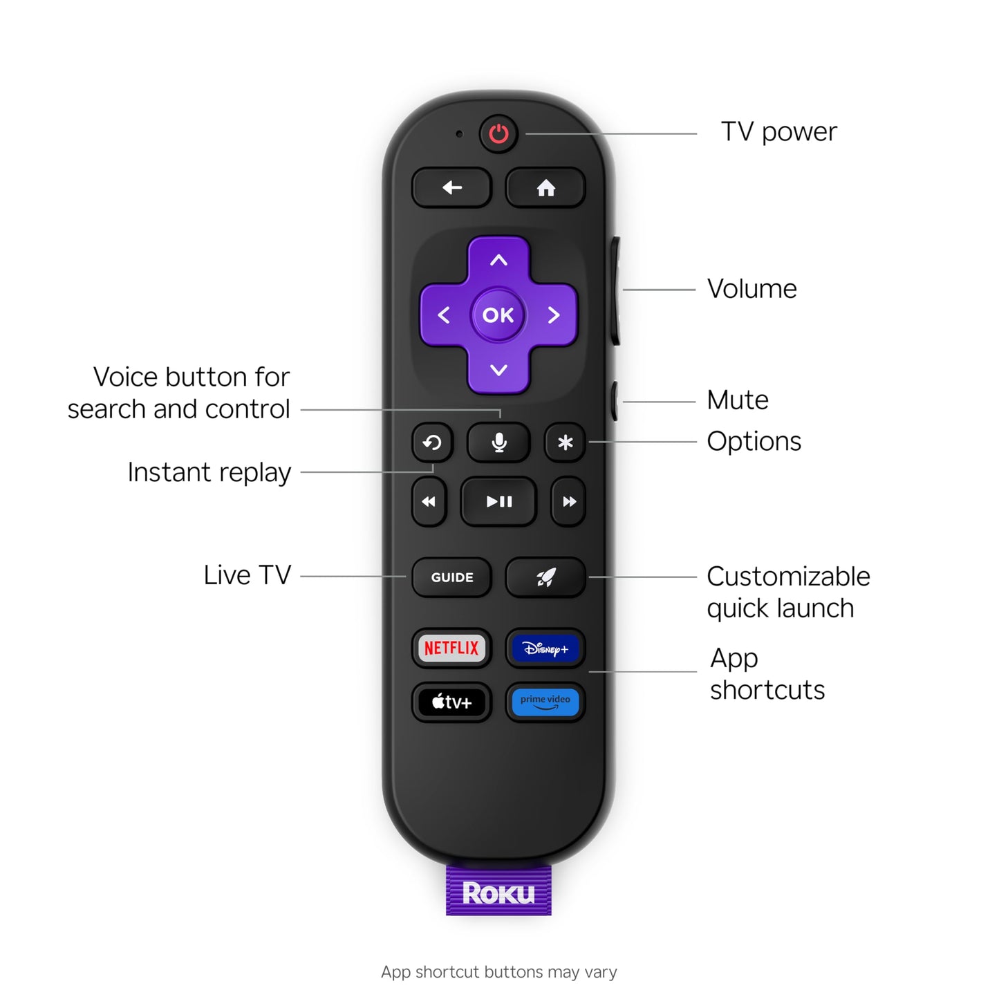 Roku Smart TV 2026 – 55-Inch Select Series, 4K QLED TV – Roku TV with Voice Remote – Flat Screen QLED Television with Wi-Fi for Streaming Live Local News, Sports, & Movies – Bluetooth Headphone Mode