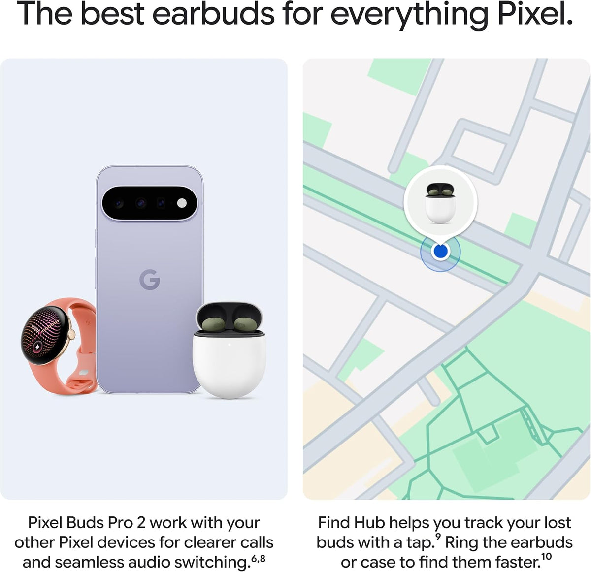 Google Pixel Buds Pro 2 Wireless Earbuds - Active Noise Canceling Bluetooth Earbuds - Olive