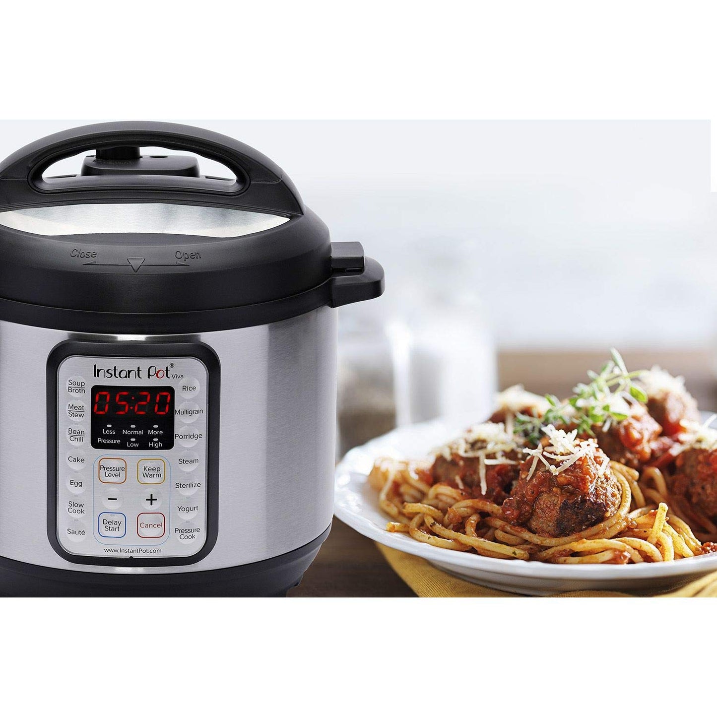 Instant Pot Duo Plus 9-in-1 Multicooker, Pressure Cooker, Slow Cook, Rice Maker, Steamer, Sauté, Yogurt, Warmer & Sterilizer, Includes App With Over 800 Recipes, Stainless Steel, 6 Quarts