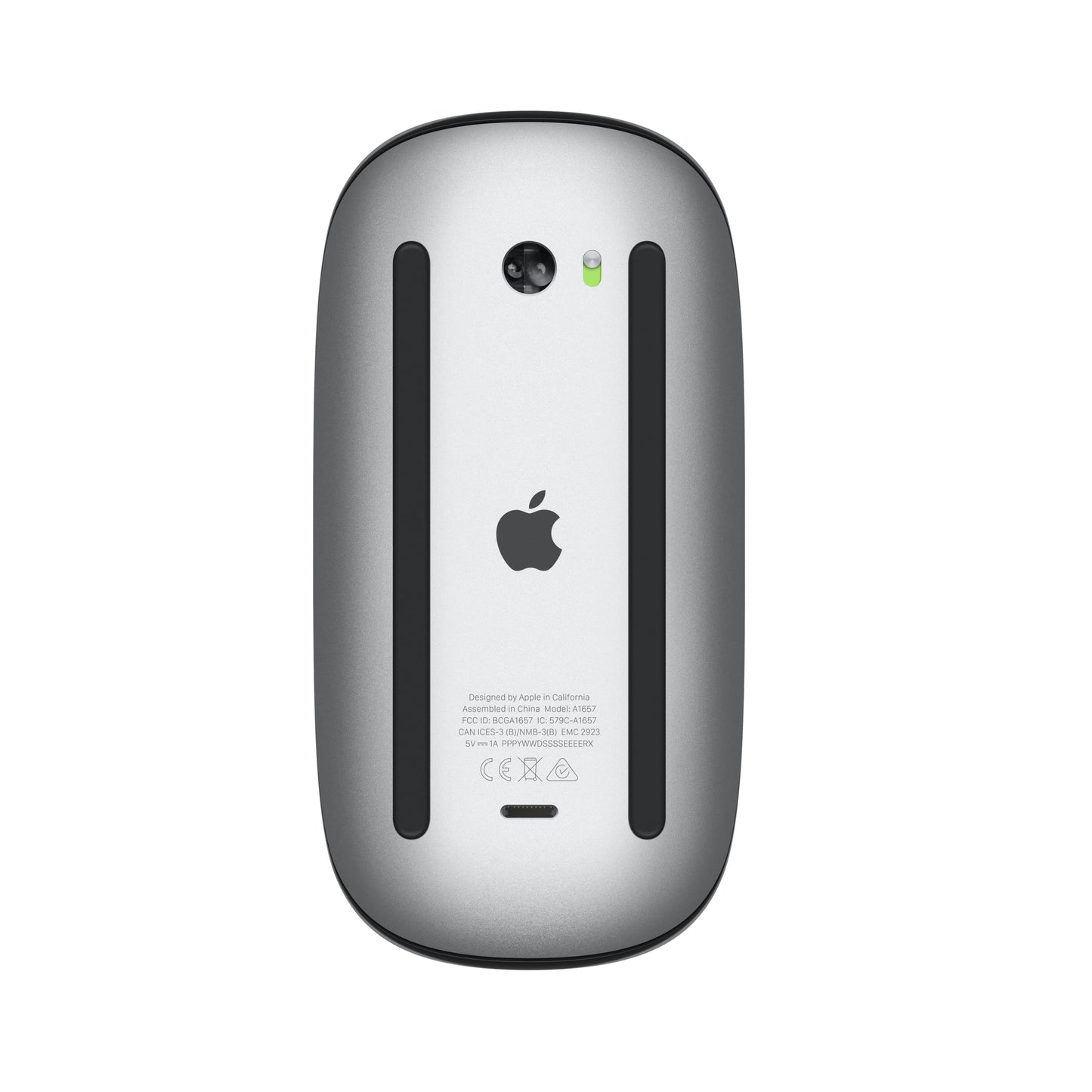 Apple Magic Mouse: Wireless, Bluetooth, Rechargeable. Works with Mac or iPad; Multi-Touch Surface - White