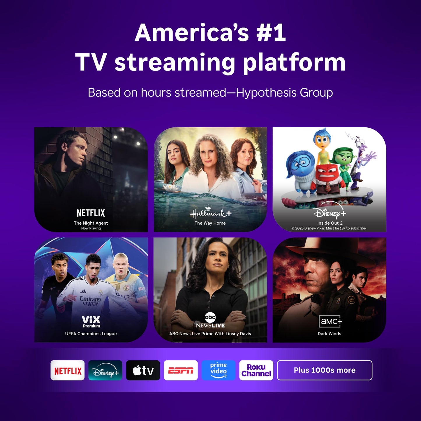 Roku Smart TV 2026 – 55-Inch Select Series, 4K QLED TV – Roku TV with Voice Remote – Flat Screen QLED Television with Wi-Fi for Streaming Live Local News, Sports, & Movies – Bluetooth Headphone Mode