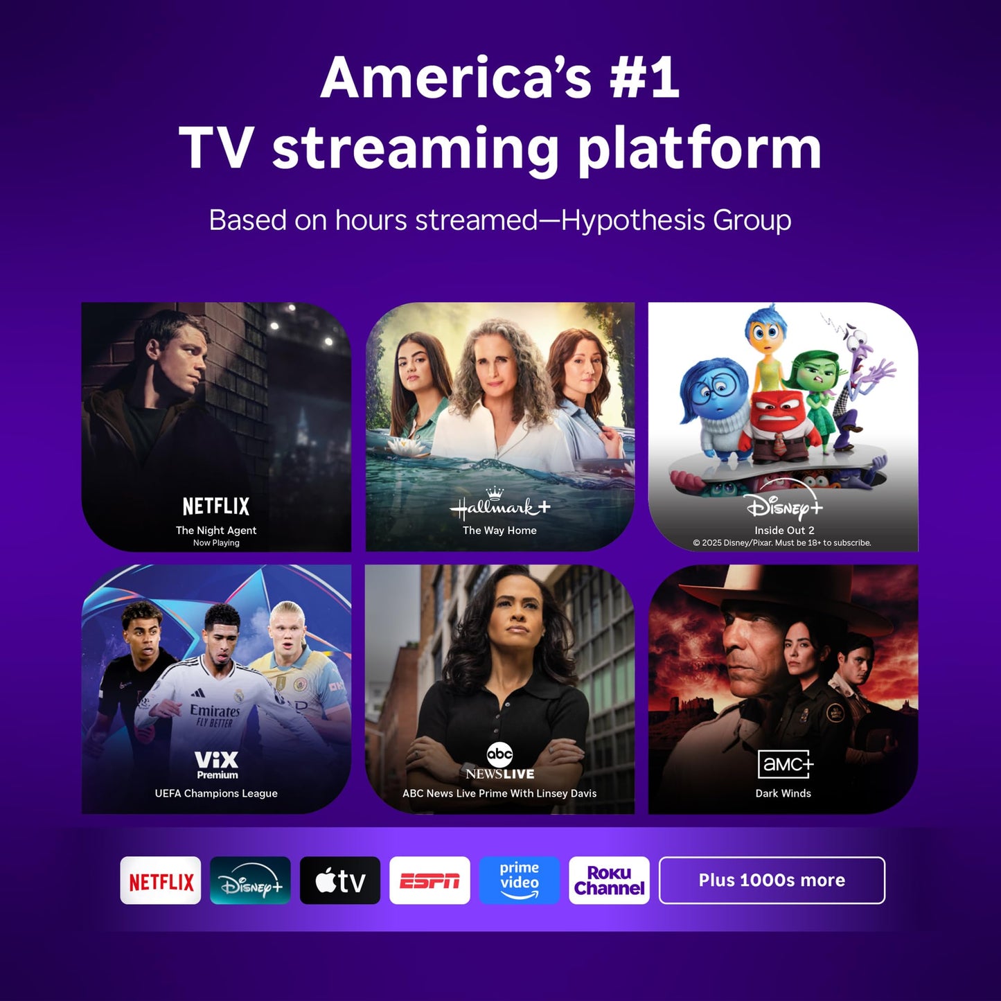 Roku Smart TV 2026 – 55-Inch Select Series, 4K QLED TV – Roku TV with Voice Remote – Flat Screen QLED Television with Wi-Fi for Streaming Live Local News, Sports, & Movies – Bluetooth Headphone Mode