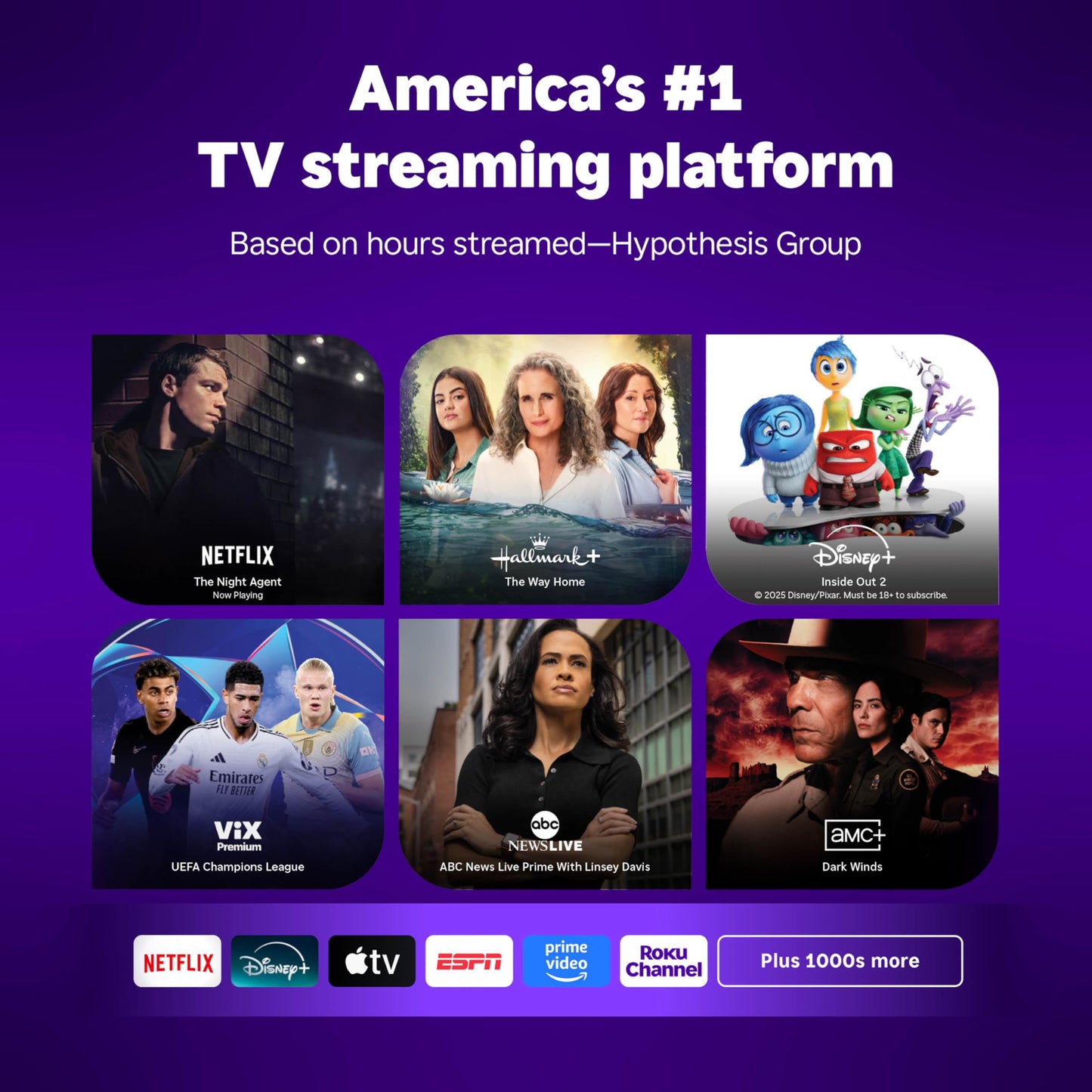 Roku Smart TV 2026 – 55-Inch Select Series, 4K QLED TV – Roku TV with Voice Remote – Flat Screen QLED Television with Wi-Fi for Streaming Live Local News, Sports, & Movies – Bluetooth Headphone Mode