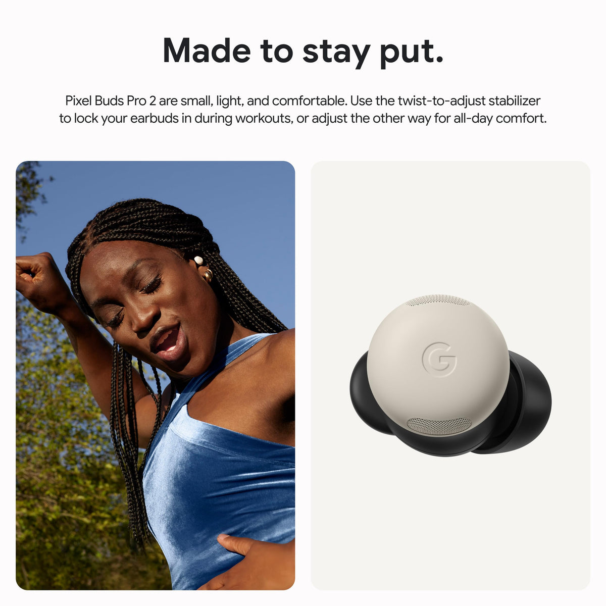 Google Pixel Buds Pro 2 Wireless Earbuds - Active Noise Canceling Bluetooth Earbuds - Olive