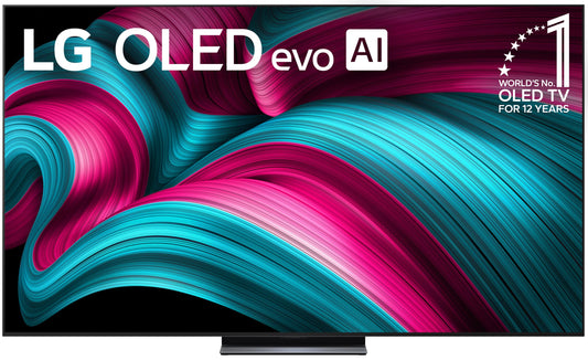 LG 42-Inch Class OLED evo AI Super Upscaling 4K C5 Series Smart TV w/Dolby Atmos & Vision, HDR10, Filmmaker Mode, Wow Orchestra, Alexa Built-in (OLED42C5PUA, 2025)