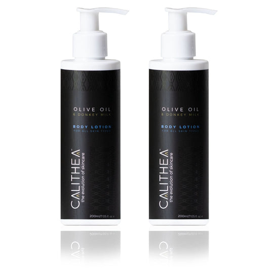 Olive Oil & Donkey Milk Body Lotion - For All Skin Types - 200mL - 2-Pack