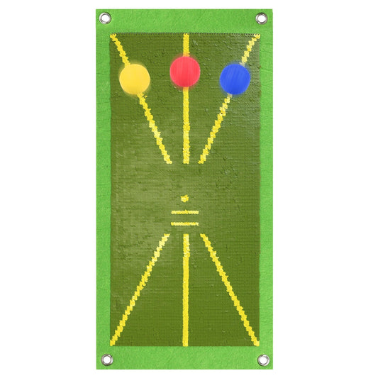18.85x9.25x0.35in Golf Training Mat for Swing Detection Batting Path Feedback Practice Pad Portable Rolling Golf Training Aid Mat for Indoor Outdoor