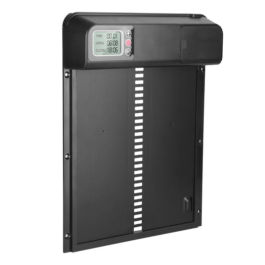 Automatic Chicken Coop Door with Timer Setting IP44 Waterproof Battery Powered Multi-Modes Chicken Coop Door Opener Anti-Pinch Function Chicken Access