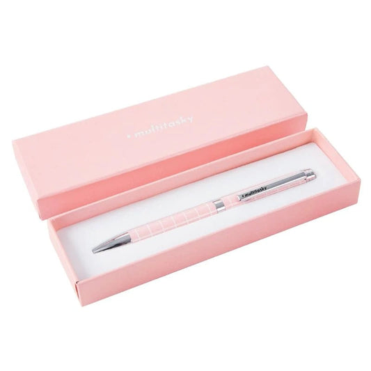 Conquer My Day Black Ink Pen  (w/ 5 Ink Refill)