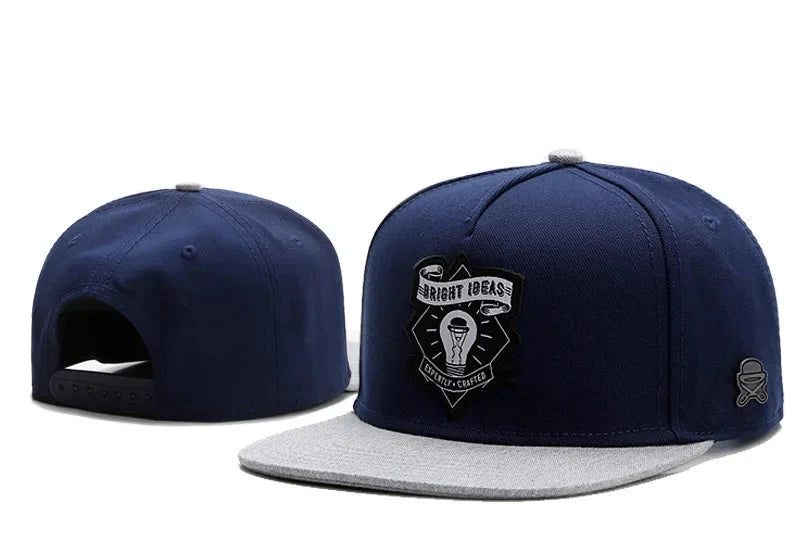 Skull Hand Snapback Hat – Flat Bill Adjustable Baseball Cap