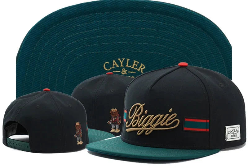 Skull Hand Snapback Hat – Flat Bill Adjustable Baseball Cap