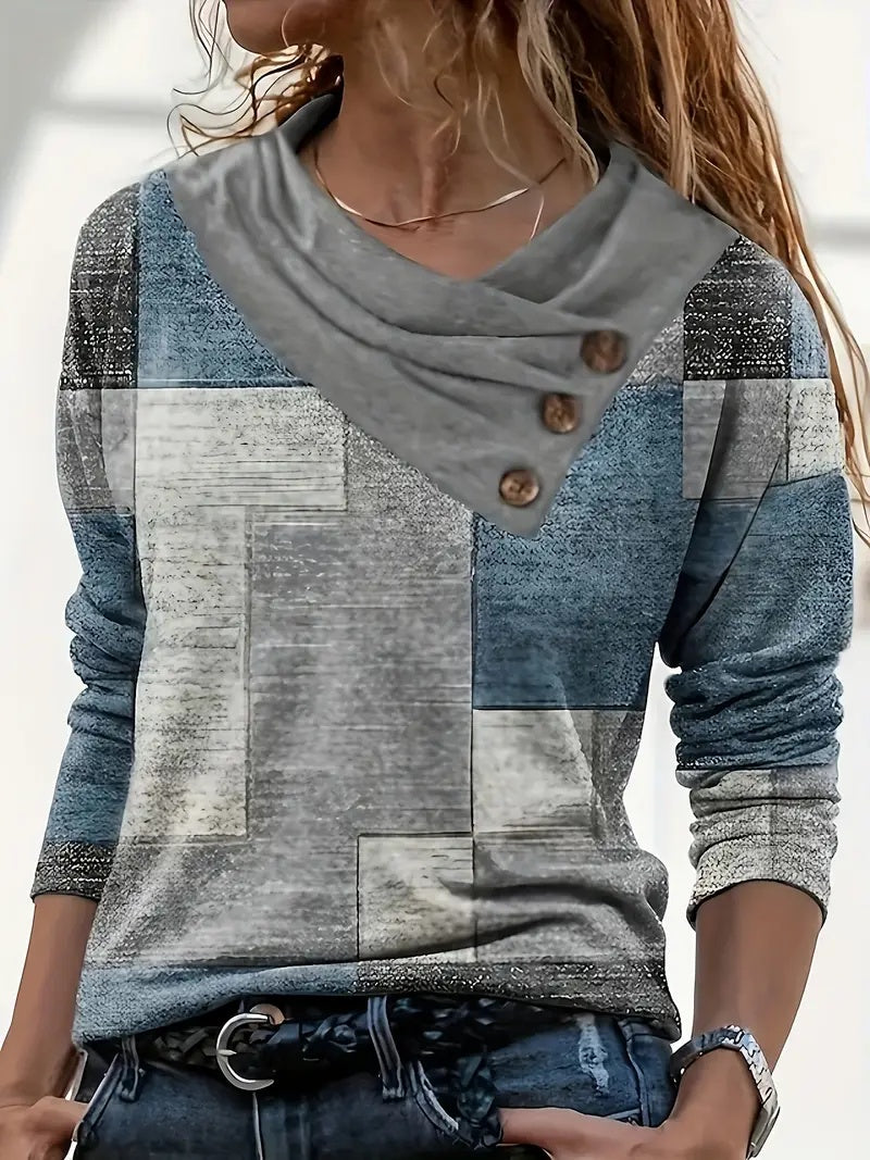 Women’s Plaid Button Down Shirt